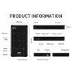 P09 4K Ultra HD DLP Mini Projector, Android 6.0, WiFi, Bluetooth, Black - 3