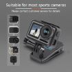 RUIGPRO 360 Rotation Backpack Mount + Phone Clamp for GoPro & More (Black) - 6