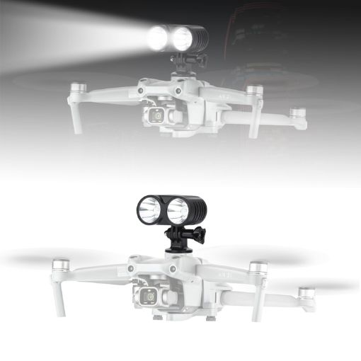 STARTRC Owl Night Flight Lamp for DJI Mavic 2/Air 2S/Mini/FPV (Black) - 1