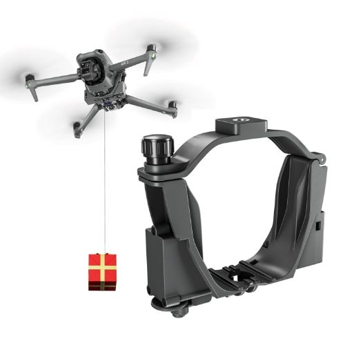 DJI Air 3 STARTRC Air-Dropping System Thrower Parabolic Grey - 1