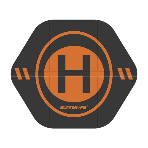Sunnylife 35cm Fast-Fold Leather Drone Landing Pad for DJI Neo/Avata/Mini - 1