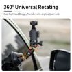 DJI OSMO Pocket 3 STARTRC Suction Cup Holder Adapter Bracket Black - 5