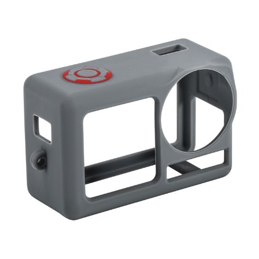DJI Osmo Action 5 Pro STARTRC Grey Silicone Case with Lens Cover - 1