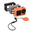 DJI Osmo Action 5 Pro STARTRC Grey Silicone Case with Lens Cover - 7