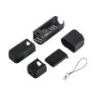 DJI OSMO Pocket 3 STARTRC 5 in 1 Silicone TPU Case (Black) - 2