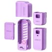 DJI OSMO Pocket 3 STARTRC 5 in 1 Silicone TPU Case - Purple - 1