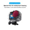 DJI Osmo Action 5 Pro/4/3 Diving Housing Pink Lens Filter - 3