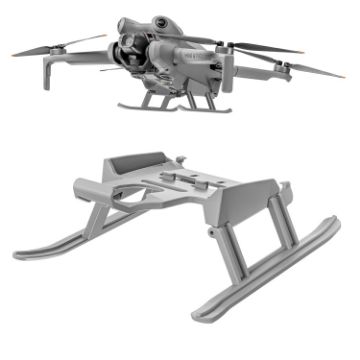 DJI Mini 4 Pro STARTRC Grey Folding Landing Gear Training Rack - 1