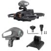 DJI Avata 2 Sunnylife Camera Holder & Light Bracket Mount (Black) - 1