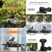 DJI Avata 2 Sunnylife Camera Holder & Light Bracket Mount (Black) - 3