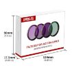 DJI Osmo Action 5 Pro STARTRC 4-in-1 CPL ND8 ND16 ND32 Lens Filter - 9