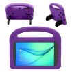 Galaxy 8" Shockproof EVA Bumper Case with Handle & Holder - Purple - 1