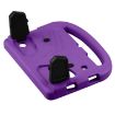 Galaxy 8" Shockproof EVA Bumper Case with Handle & Holder - Purple - 4