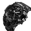 SKMEI 1155B Men's Outdoor Sports Waterproof Large Dial Watch - Black - 2