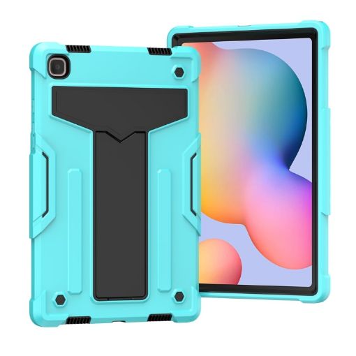 Samsung Galaxy Tab A7 10.4 (2020) Shockproof Case Mint Green+Black - 1