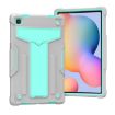 Samsung Galaxy Tab A7 10.4 (2020) Shockproof Case Grey/Mint Green - 1