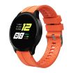 B7 0.96" Smart Watch - Sleep, Heart Rate & Blood Pressure Monitor (Orange) - 1