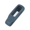 Fitbit Inspire 2 Rock Cyan Silicone Clip Case Cover Steel Sheet - 2