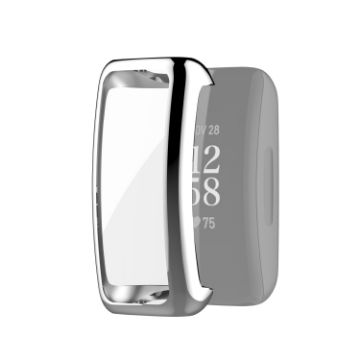 Fitbit Inspire 2 Silver TPU Protective Case Cover - Full Coverage - 1