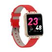 ZL13 Smart Watch, 1.22" Color Screen, IP67, Sleep/Heart Rate/Menstrual, Red - 2