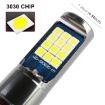 9006 Car Fog Lights 24LEDs SMD-3030 White/Lime DC12-24V 10.5W 2PCS - 5