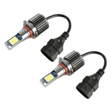 9005 Car Fog Lights 24LEDs SMD-3030 DC12-24V 10.5W Gold Light - 1