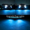 H3 2 PCS DC12-24V Car Fog Lights 24LEDs SMD-3030 Ice Blue 10.5W - 7