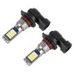 9006 Car Fog Lights 24LEDs SMD-3030 DC12-24V 8.6W White Light 2PCS - 1