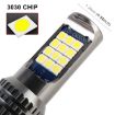9006 Car Fog Lights 24LEDs SMD-3030 DC12-24V 8.6W White Light 2PCS - 5