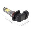 9006 Car Fog Lights 24LEDs SMD-3030 DC12-24V 8.6W Gold Light - 3