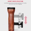 YELANGU A72 Universal Camera Wooden Handle - Durable & Ergonomic Grip - 8