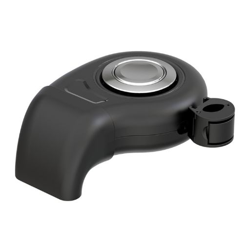 24V Portable Car Dashboard & Seat Hanging Electric Heater Defroster (Black) - 1