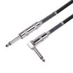 6m TC048SL 6.35mm Plug Straight to Elbow Electric Guitar Cable - 3