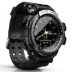 Lokmat MK28 Smart Watch, 1.4" FSTN Screen, IP68 Waterproof, Black - 2