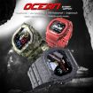 Lokmat OCEAN 1.14" TFT Touch Screen IP68 Waterproof Smart Watch Green - 4