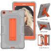 Samsung Galaxy Tab A 8.0 (2019) Shockproof Case with Holder - Grey Orange - 4