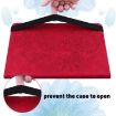 Samsung Galaxy Tab A 8.0 (2019) Red Peacock Flip Leather Case with Wallet - 7