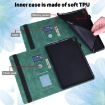 Samsung Galaxy Tab S2 9.7 T815 Green Peacock Flip Leather Case with Wallet - 9