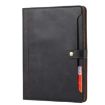 Black Leather Case for iPad Pro 10.5: Wallet, Card Slots, Photo Frame - 2