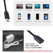 USB-C Male to Female PD Power Extension Cable, 1.5m Length - 7