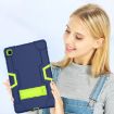 Samsung Galaxy Tab A7 10.4 (2020) Shockproof Case Navy Blue/Yellow-Green - 6