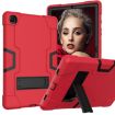 Samsung Galaxy Tab A7 10.4 (2020) Shockproof Case with Holder - Red/Black - 1