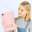 Samsung Galaxy Tab A7 10.4 (2020) Shockproof Case with Holder, Rose Gold - 5