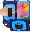 Samsung Tab A 8.0 (2019) T290 Shockproof Case, 360 Rotation, Navy/Blue - 1
