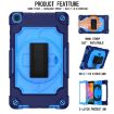 Samsung Tab A 8.0 (2019) T290 Shockproof Case, 360 Rotation, Navy/Blue - 2