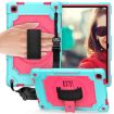 Samsung Galaxy Tab A7 10.4 Case 360 Rotation Shockproof Mint/Rose - 1