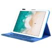 iPad Pro 10.5 (2017) Blue Leather Case with Holder & Card Slot - 5