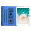 iPad Pro 10.5 (2017) Blue Leather Case with Holder & Card Slot - 7