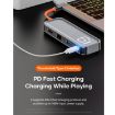ROCK TR06 6-in-1 USB-C Docking Station with RJ45 for Multi-function Use - 5