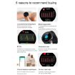 E80 1.3" TFT Smart Bracelet, IP68 Waterproof, Health Monitoring, Black - 6